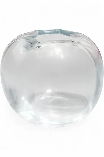 Stella Polaris Crystal Vase by Vicke Lindstrand for Orrefors, 70s