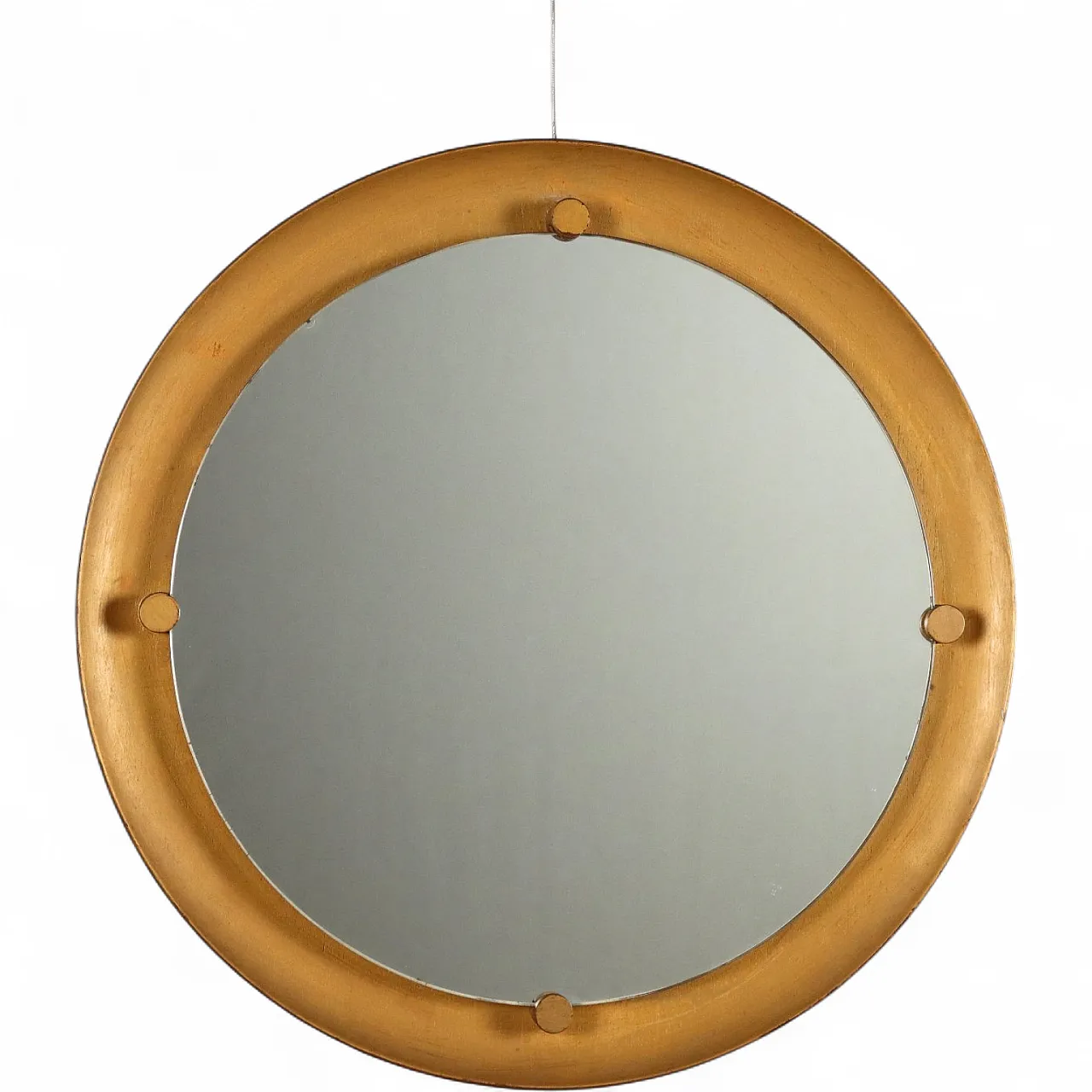 Specchio in legno smaltato, anni '60 8