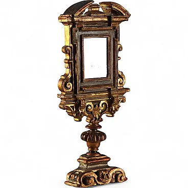 Ventolina d'appoggio in legno intagliato, '700
