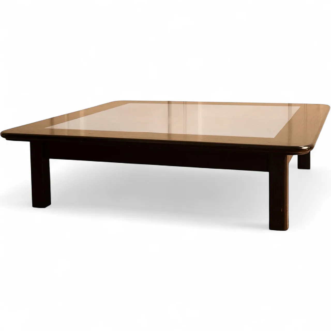Wood and metal coffee table, late 20th century 9