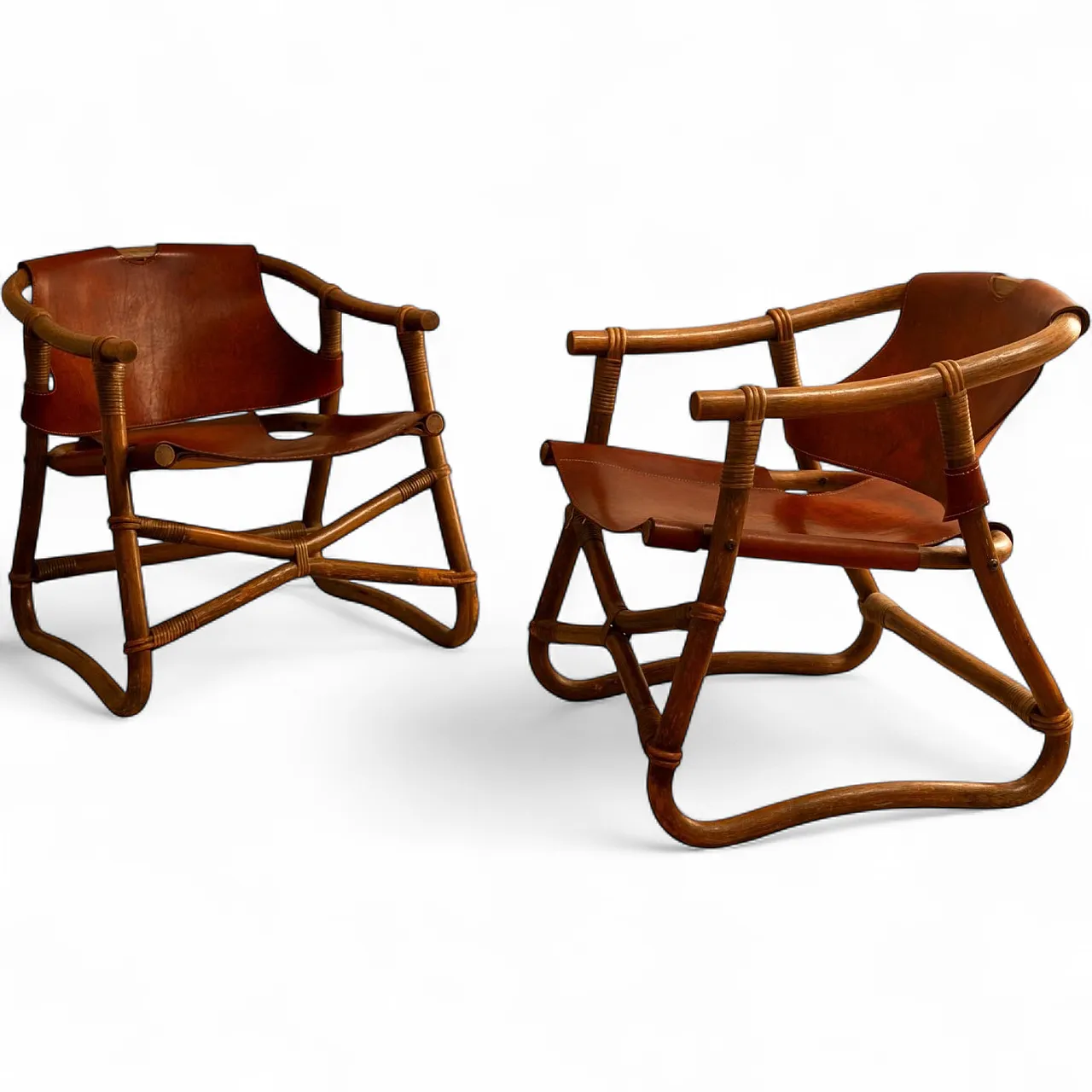 Pair of Horsnaes chairs, 1960s 11
