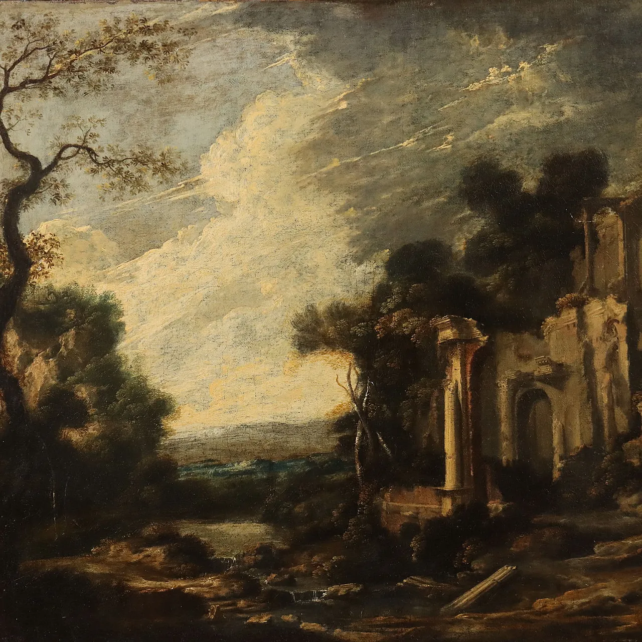 Painting attributed to Pieter De Witte II, 18th century 3