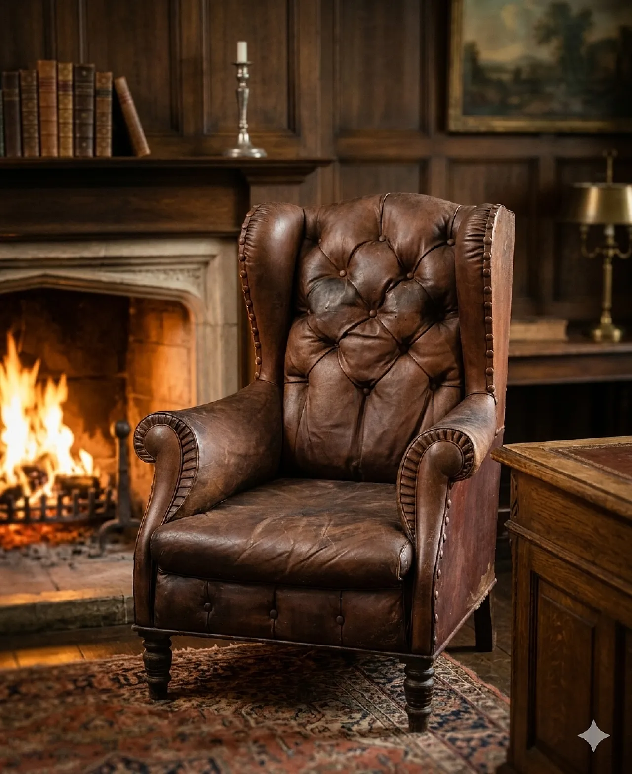 Bergere armchair, original from the 1920s 29