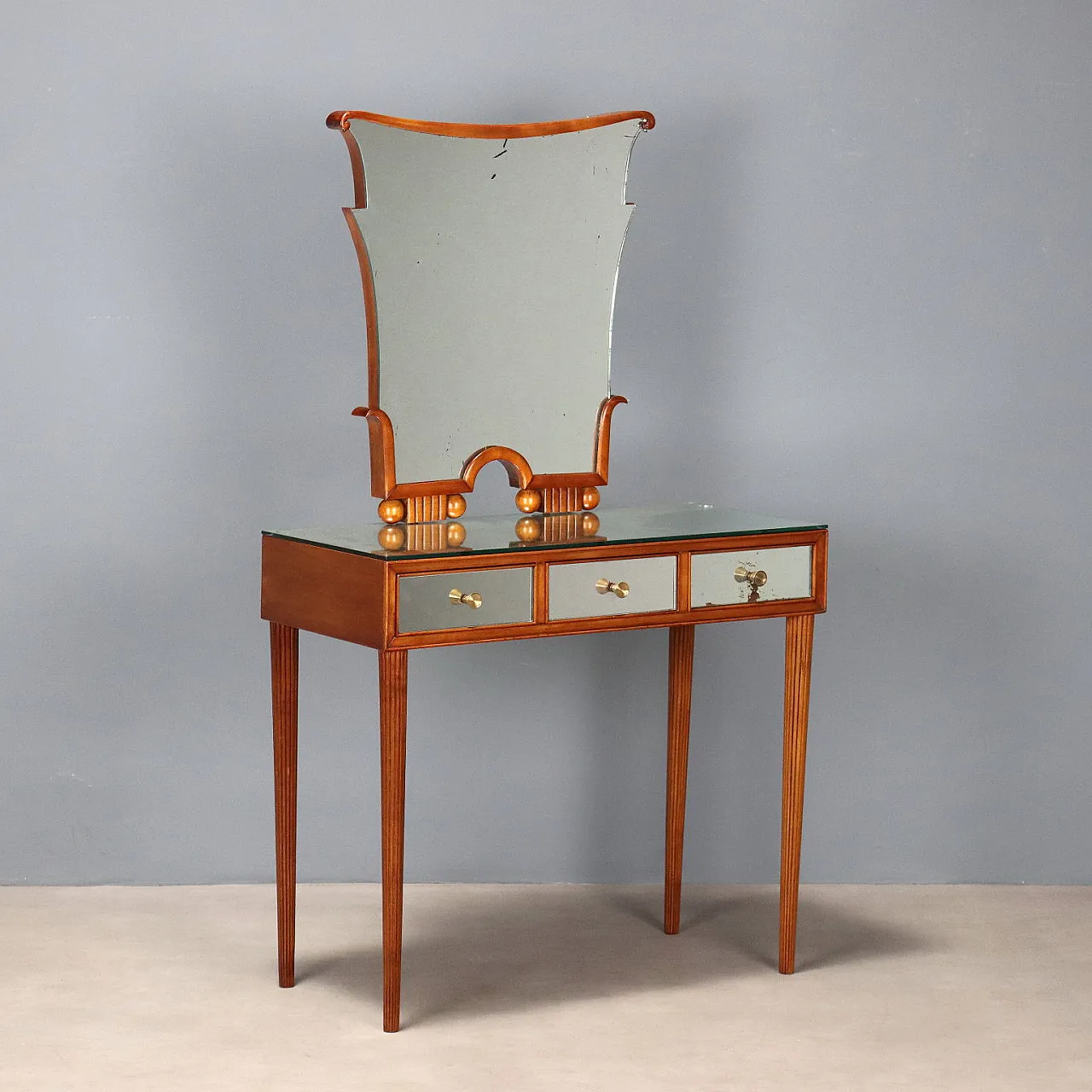 Dressing table in wood, 1940s 1