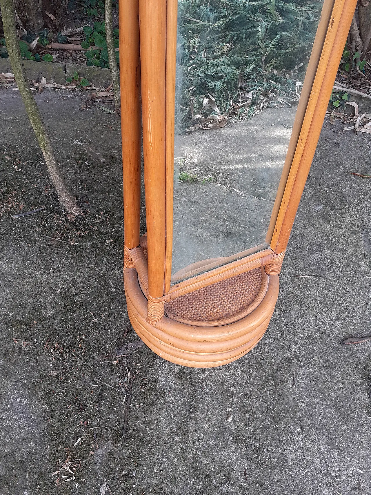 Specchio bambù, anni '70 2