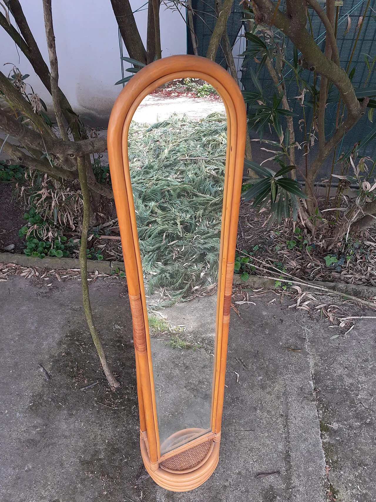 Specchio bambù, anni '70 6