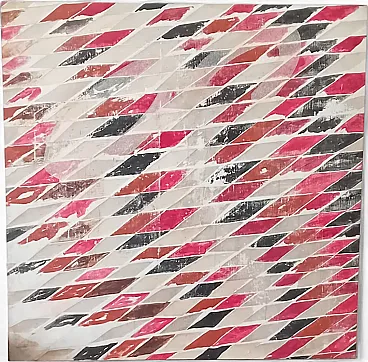 Quadro Di Ignazio Moncada Alesa O I Segni Del Vento, 1982