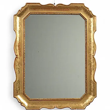 Golden cabaret mirror, 20th century