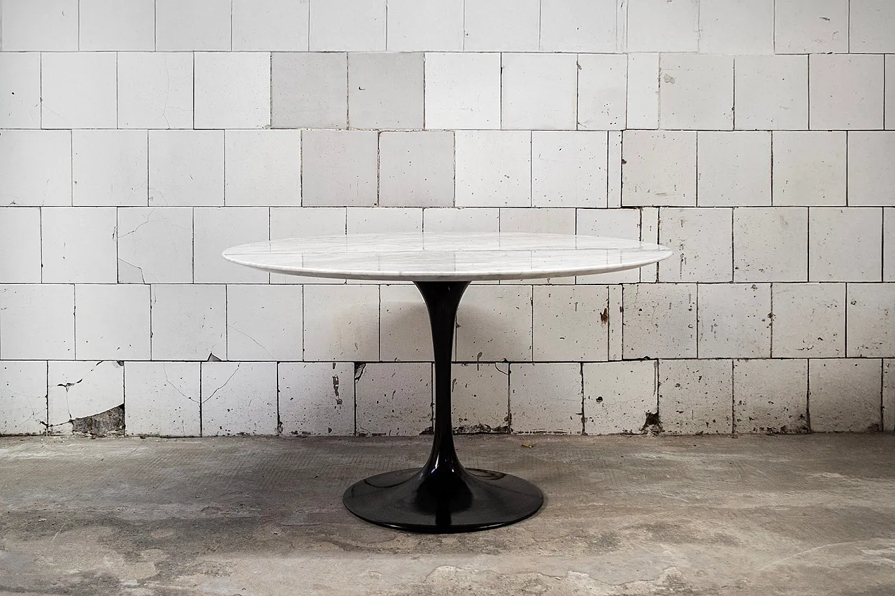 Tulip coffee table by Eero Saarinen for Knoll, 1980s 1