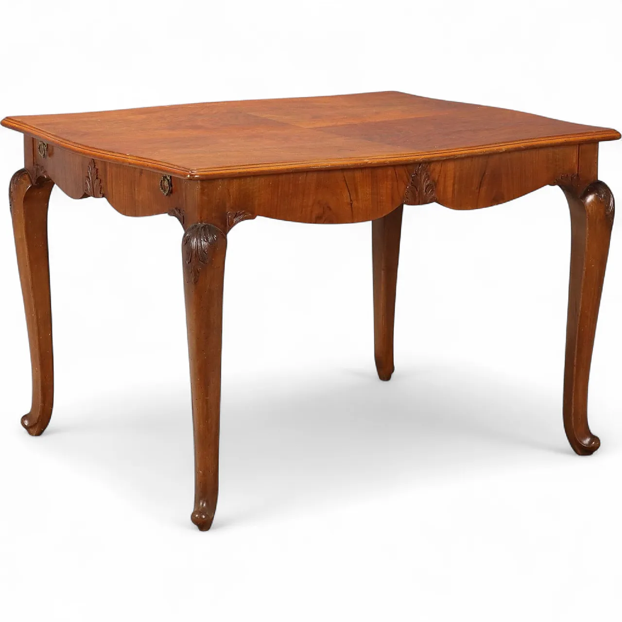 Walnut table, early 20th century 11