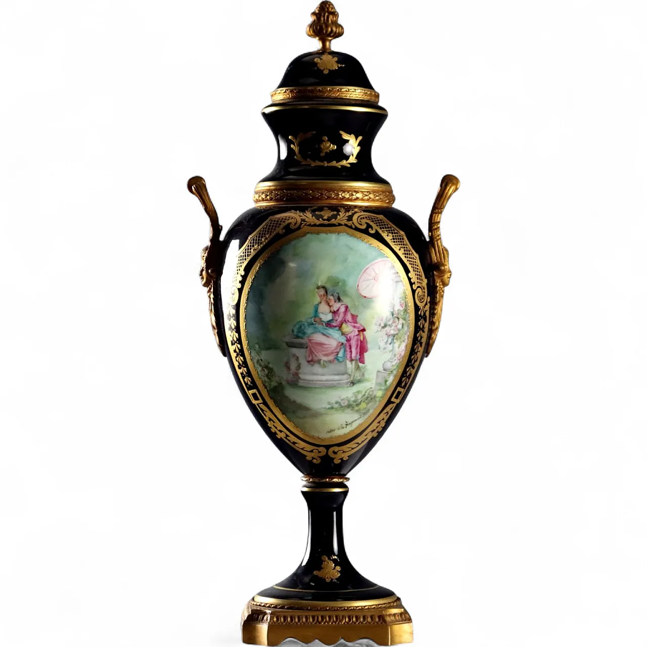 Vaso in porcellana di Sèvres, '900 11
