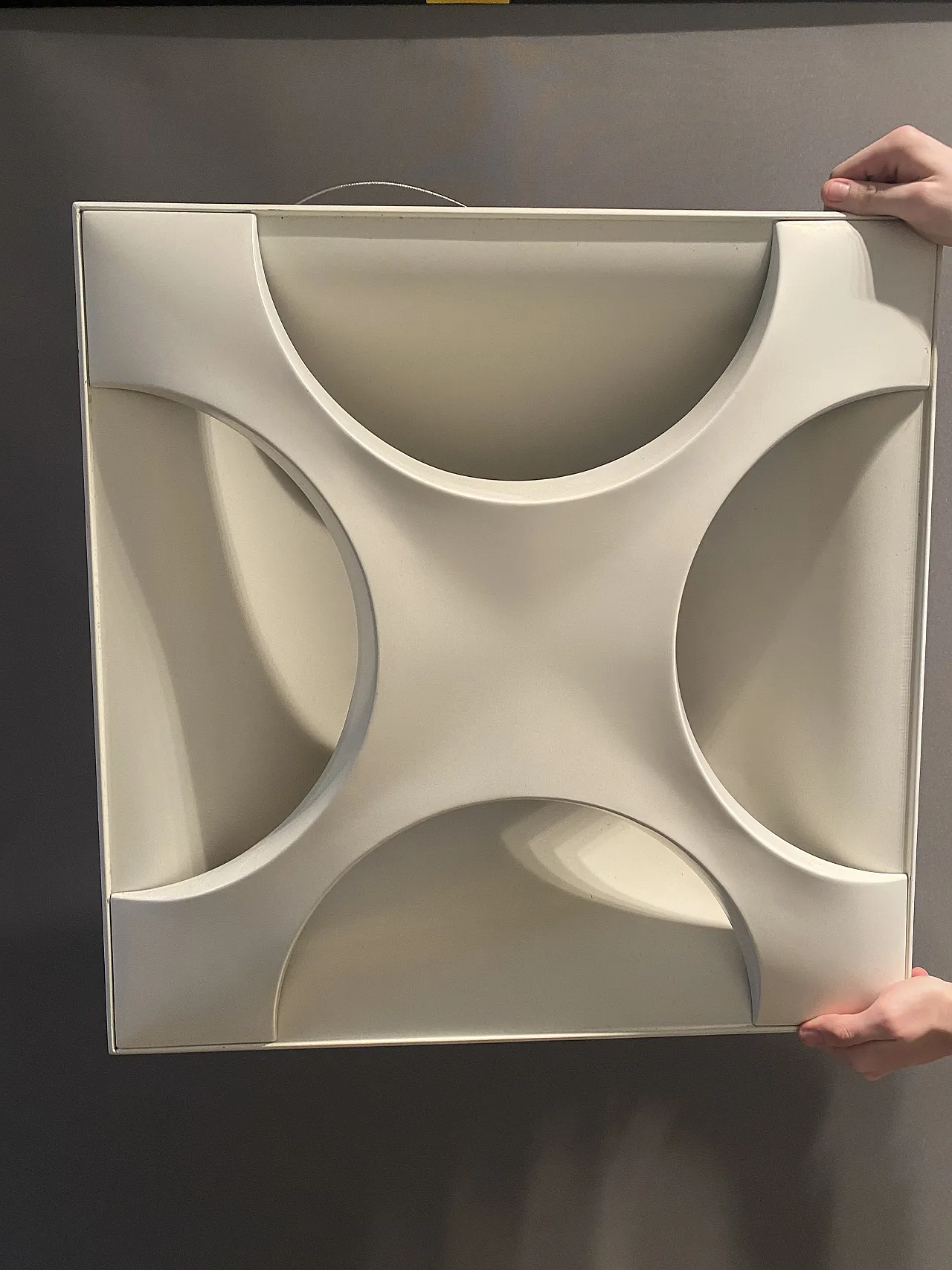 Series of recessed wall lights, 1970s 1