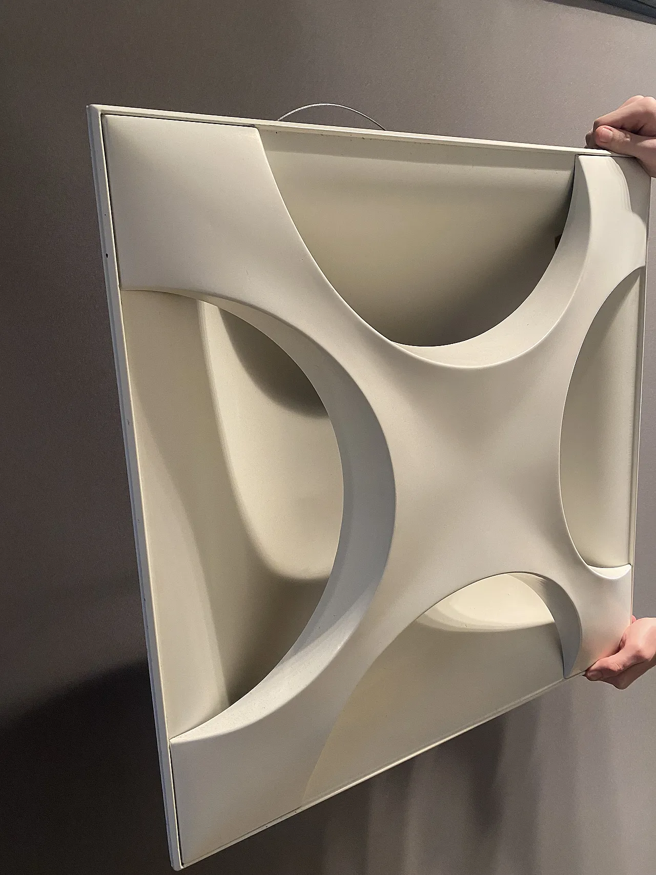 Series of recessed wall lights, 1970s 2