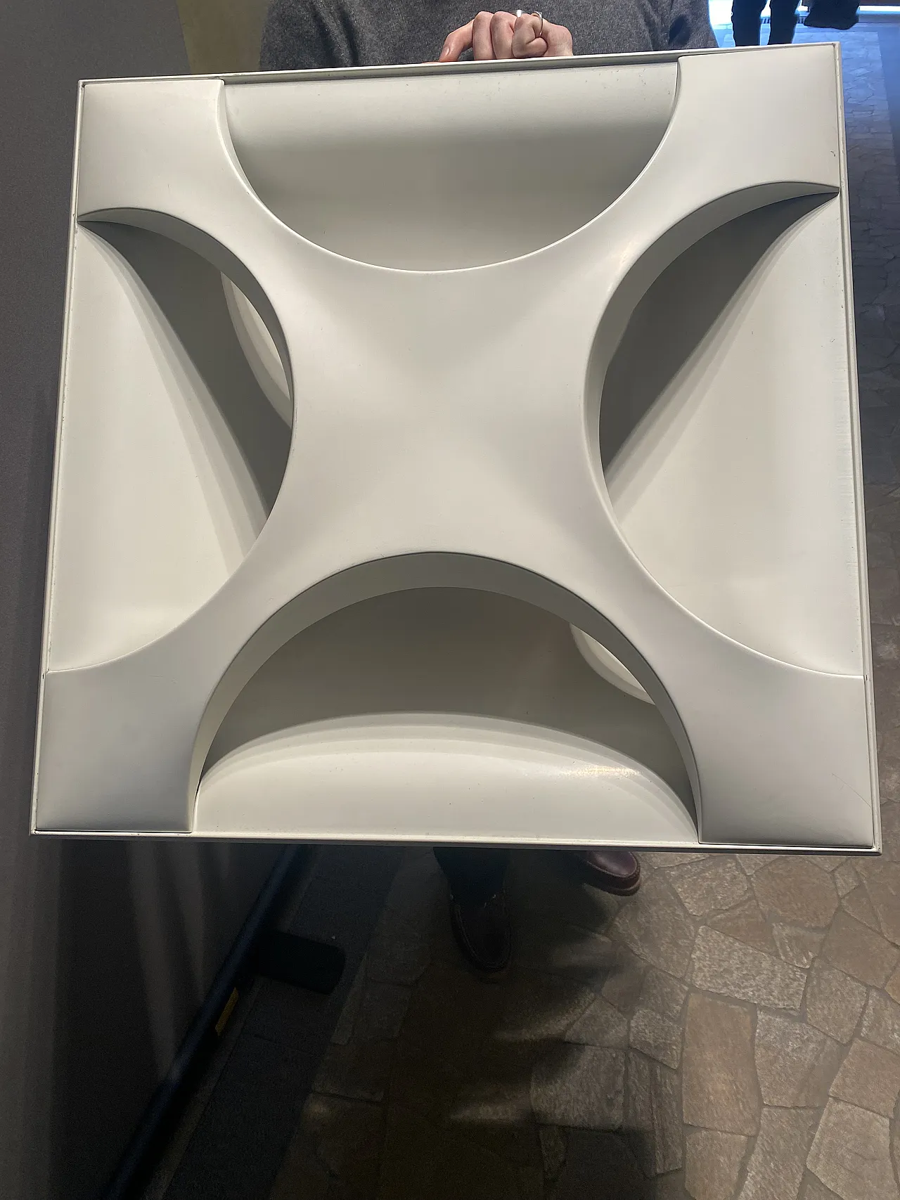 Series of recessed wall lights, 1970s 4