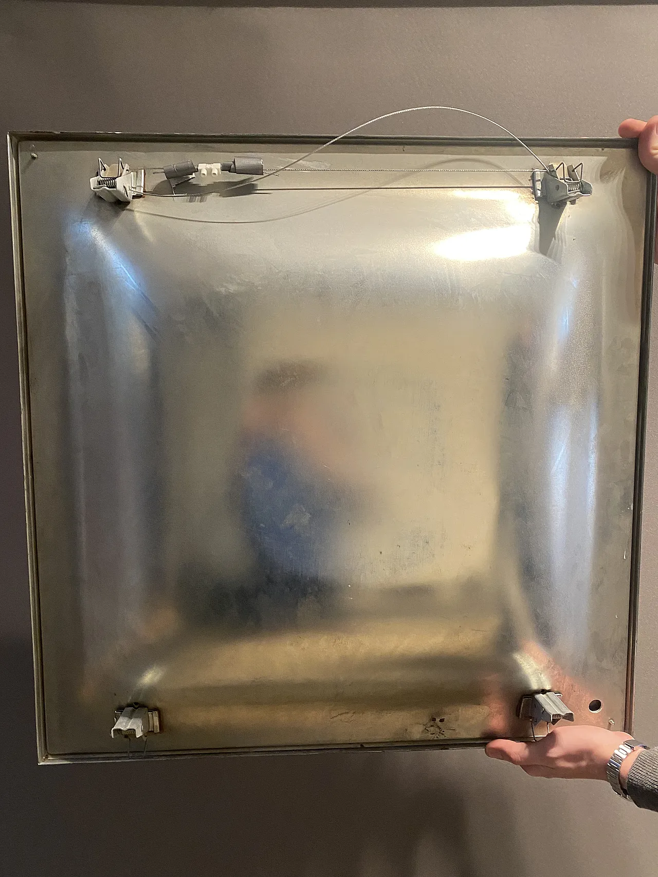 Series of recessed wall lights, 1970s 6