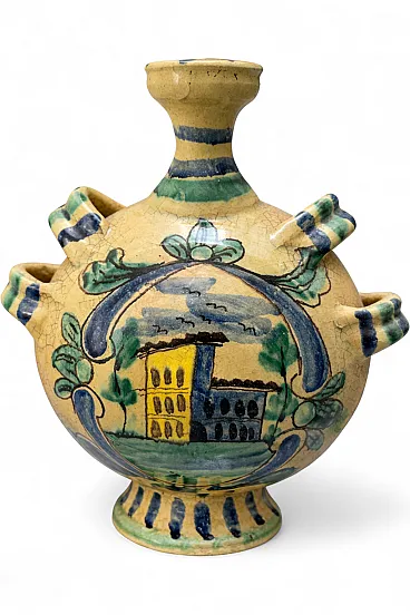 Vaso in ceramica Cantagalla Mirabella, Italia, '900