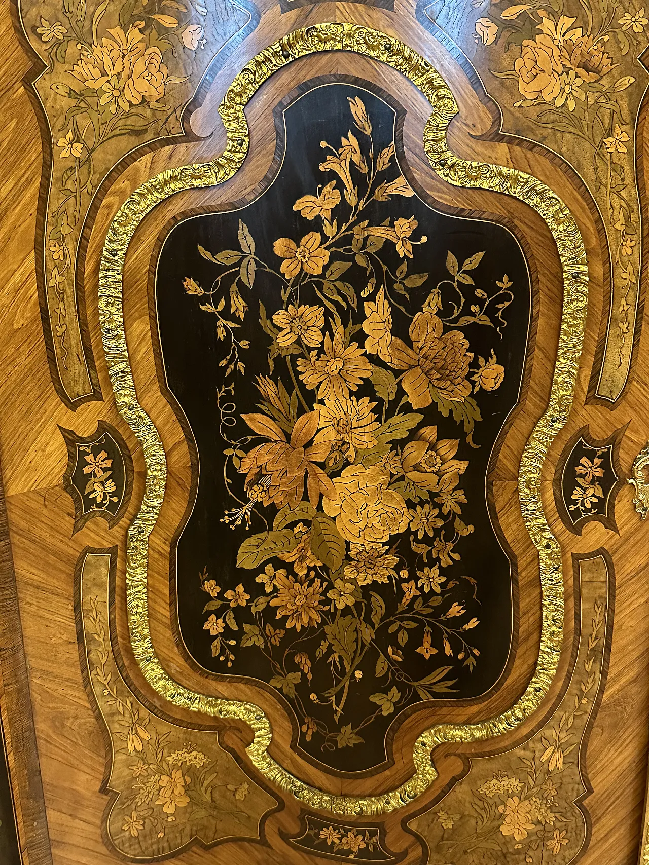 Napoleon III moved servant with gilded bronzes, Paris, mid-19th century 23