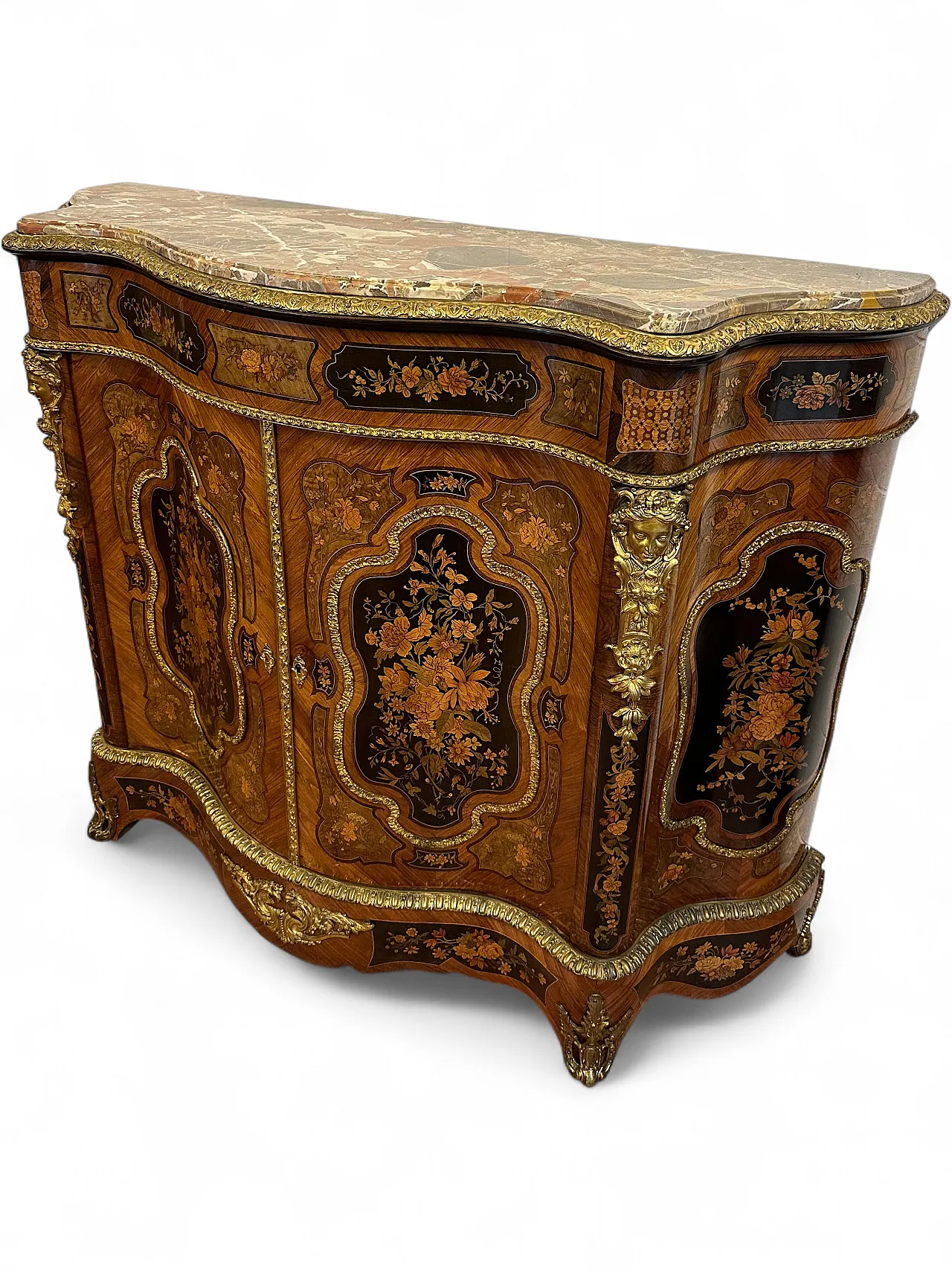 Napoleon III moved servant with gilded bronzes, Paris, mid-19th century 27