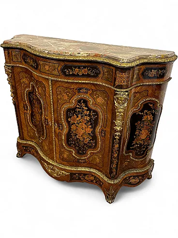 Napoleon III moved servant with gilded bronzes, Paris, mid-19th century