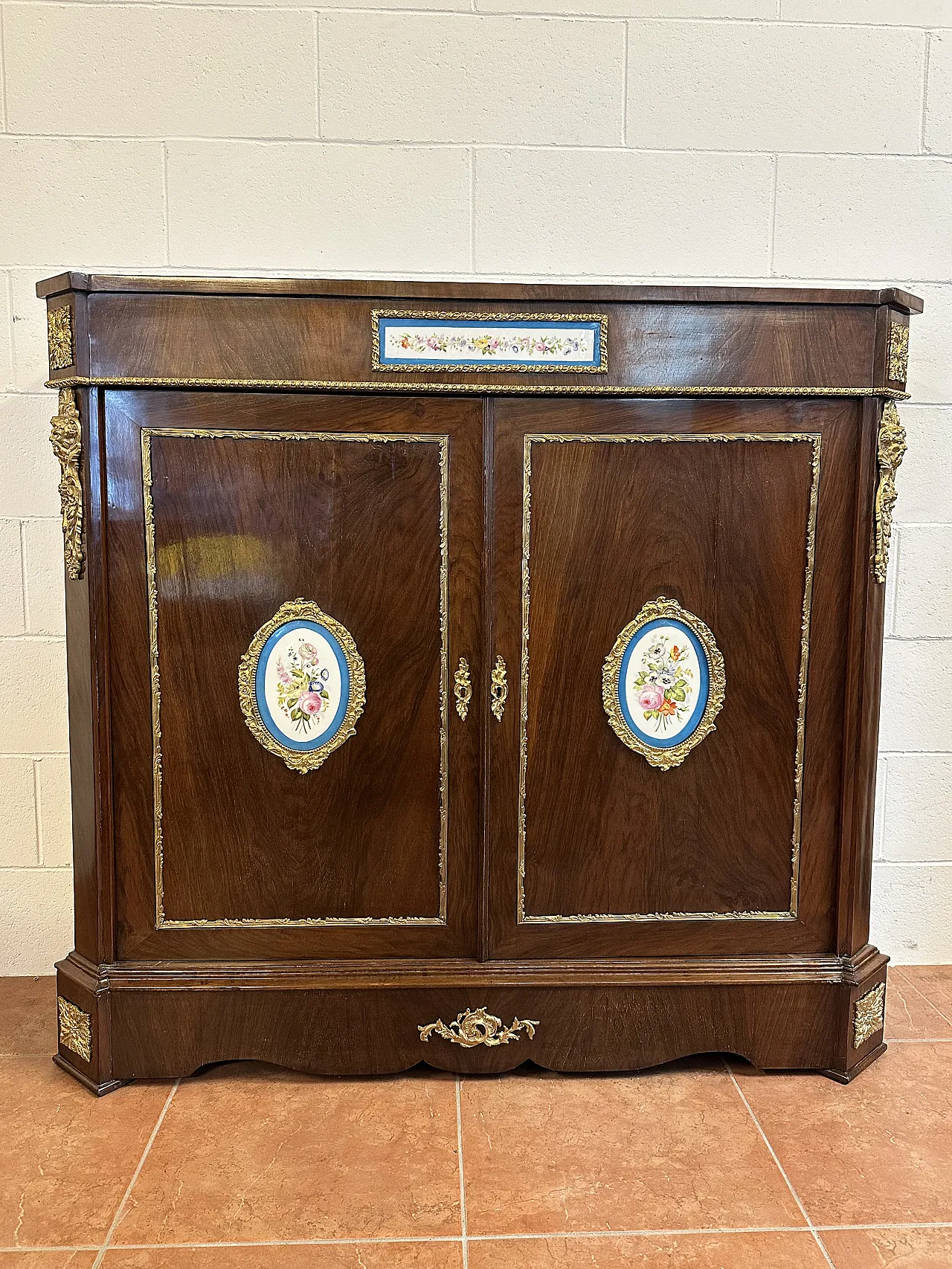 Servante NapoleoneIII,Placche di Sevrès, Francia, fine’800 1