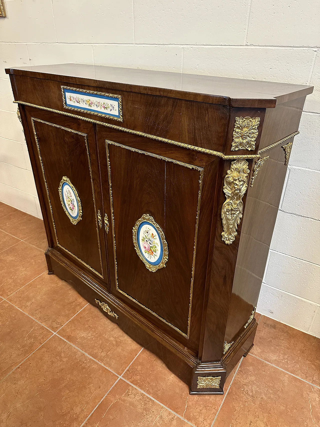 Servante NapoleoneIII,Placche di Sevrès, Francia, fine’800 2