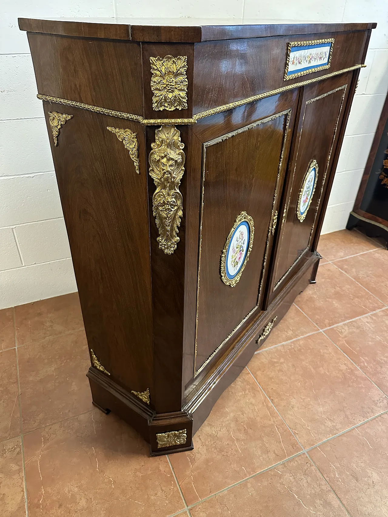 Servante NapoleoneIII,Placche di Sevrès, Francia, fine’800 4