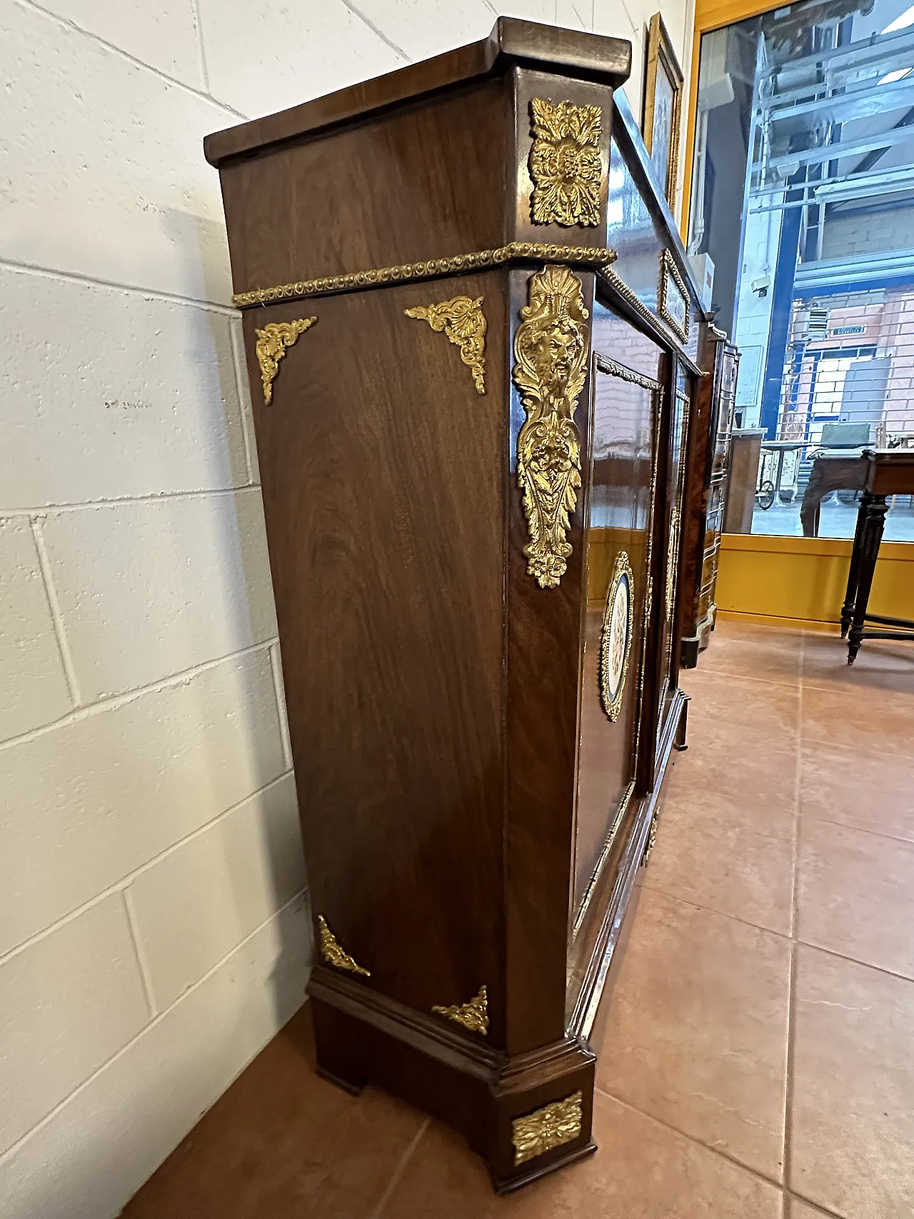 Servante NapoleoneIII,Placche di Sevrès, Francia, fine’800 9