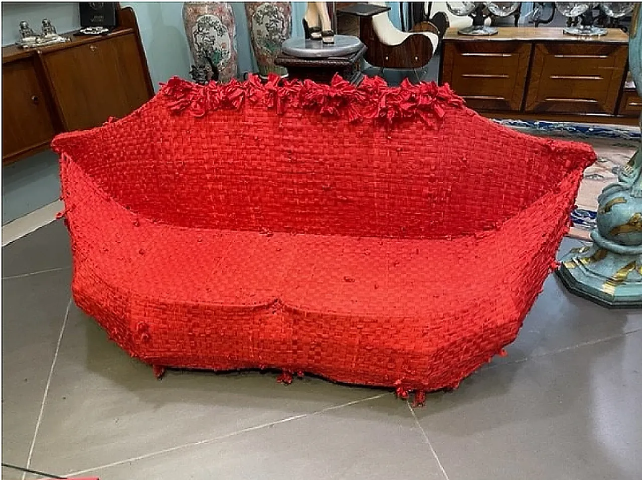 Pollock Sofa by Anacleto Spezzapan, 20th century 4