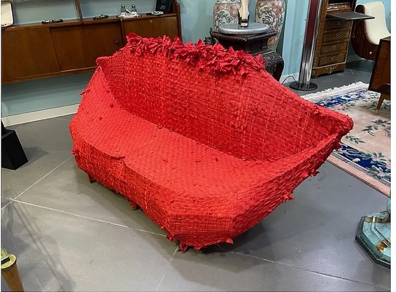 Pollock Sofa by Anacleto Spezzapan, 20th century 5