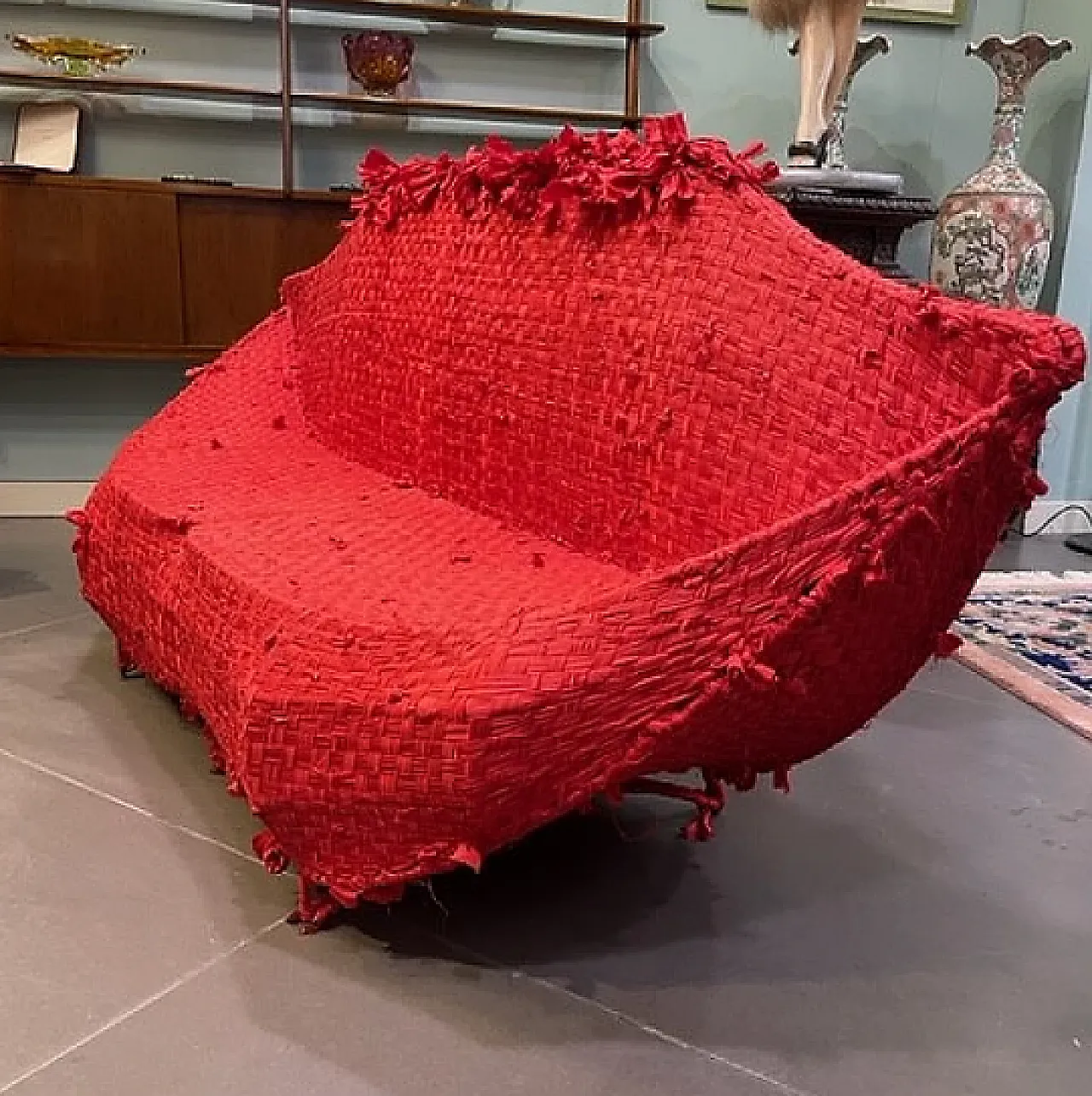 Pollock Sofa by Anacleto Spezzapan, 20th century 6