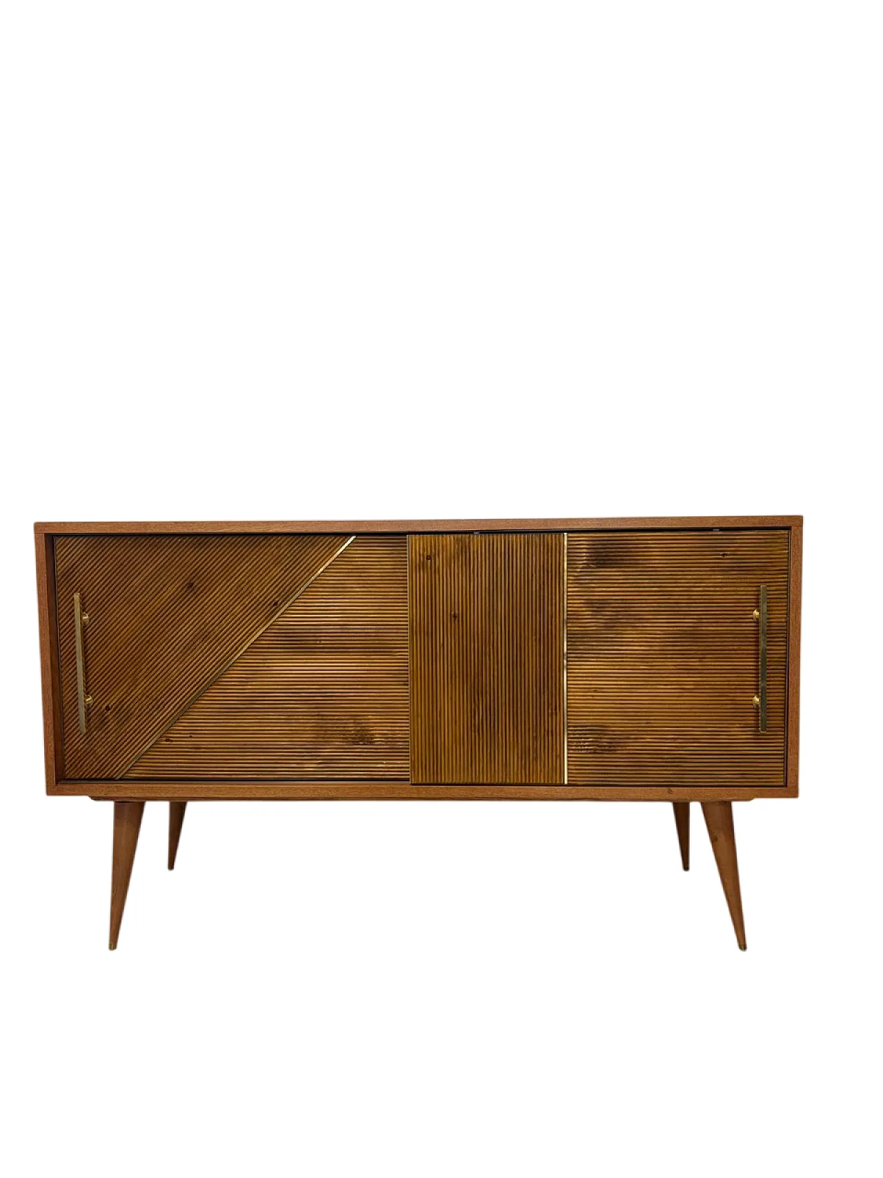 Beech wood sideboard, 1980s 1