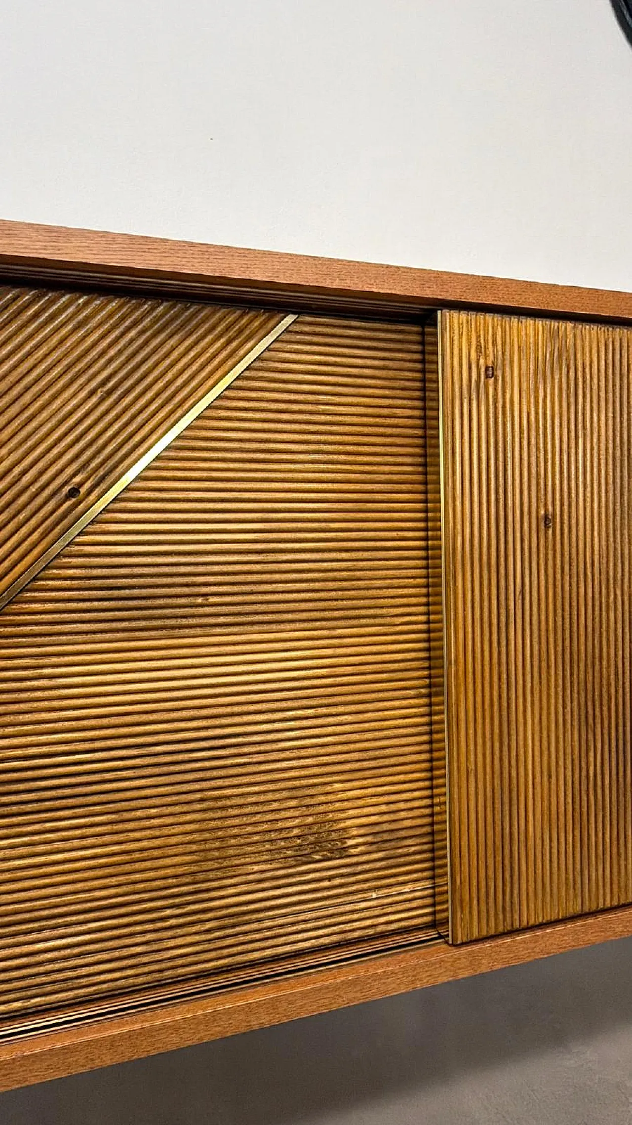 Beech wood sideboard, 1980s 6