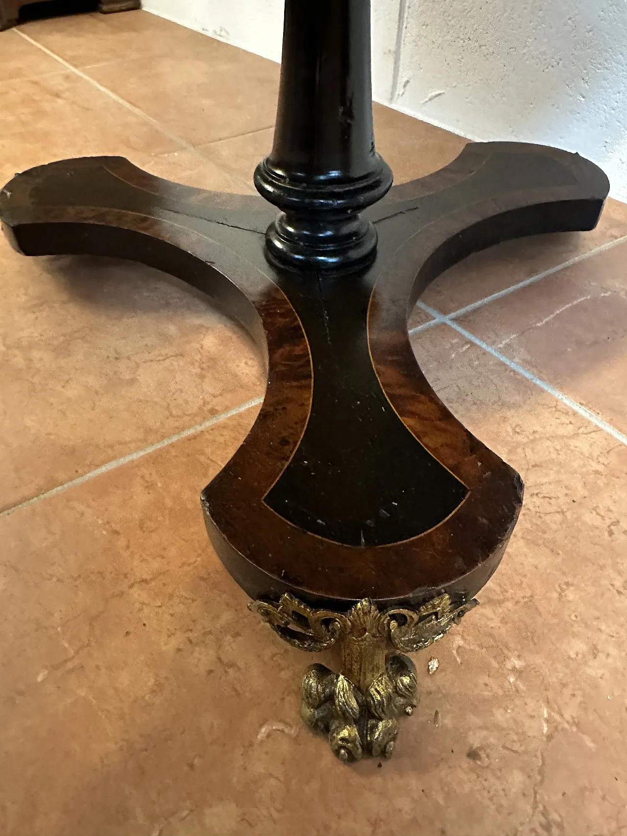 Libreria Girevole NapoleoneIII, intarsi, Francia, metà ’800 10