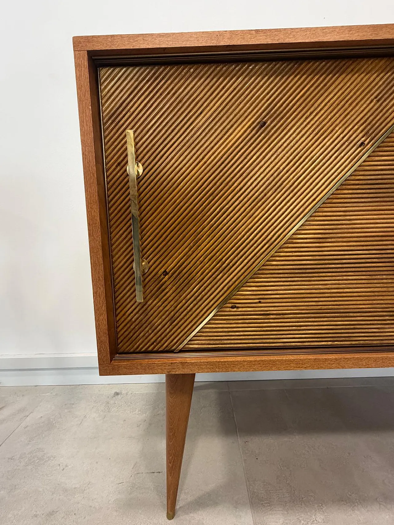 Beech wood sideboard, 1980s 9