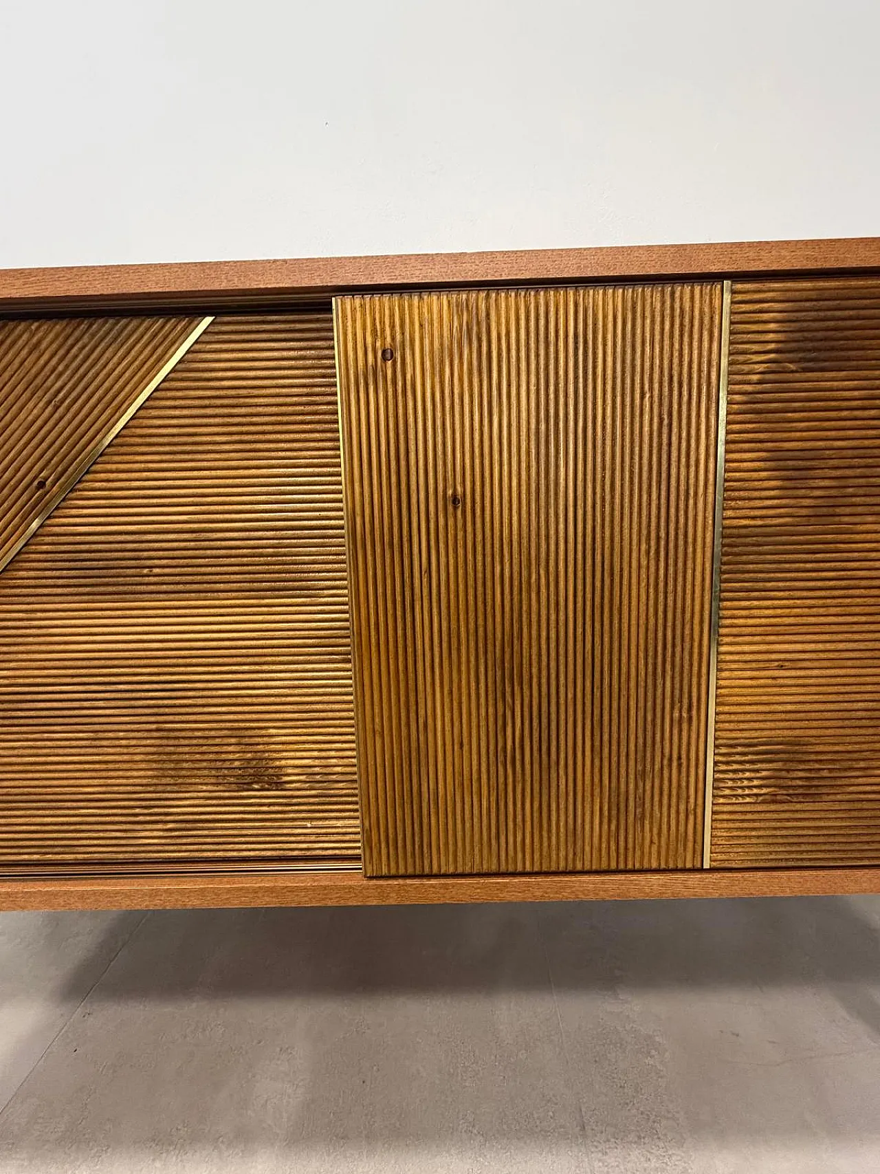 Beech wood sideboard, 1980s 10