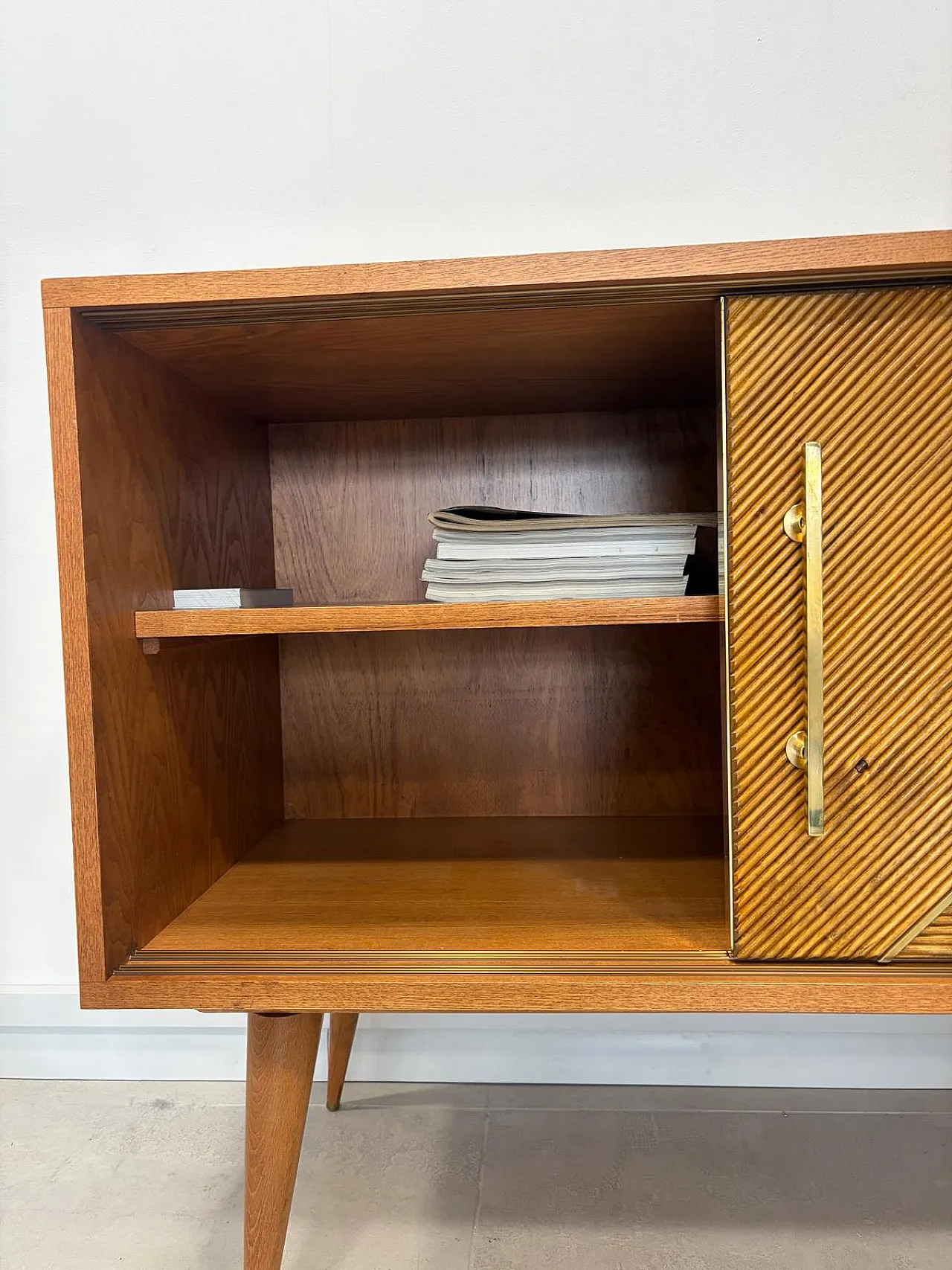 Beech wood sideboard, 1980s 13