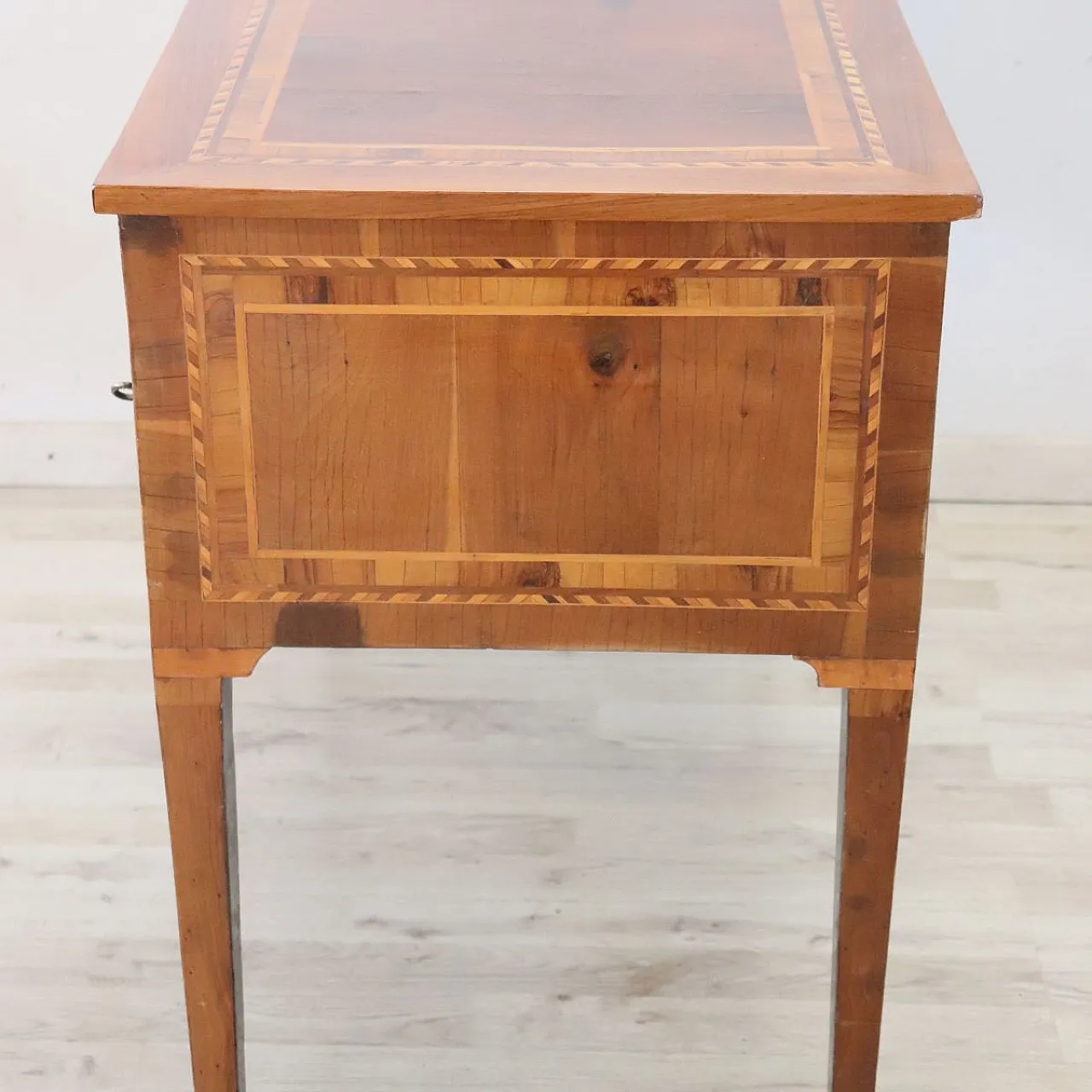 Antique desk with refined inlay, late 19th century 15
