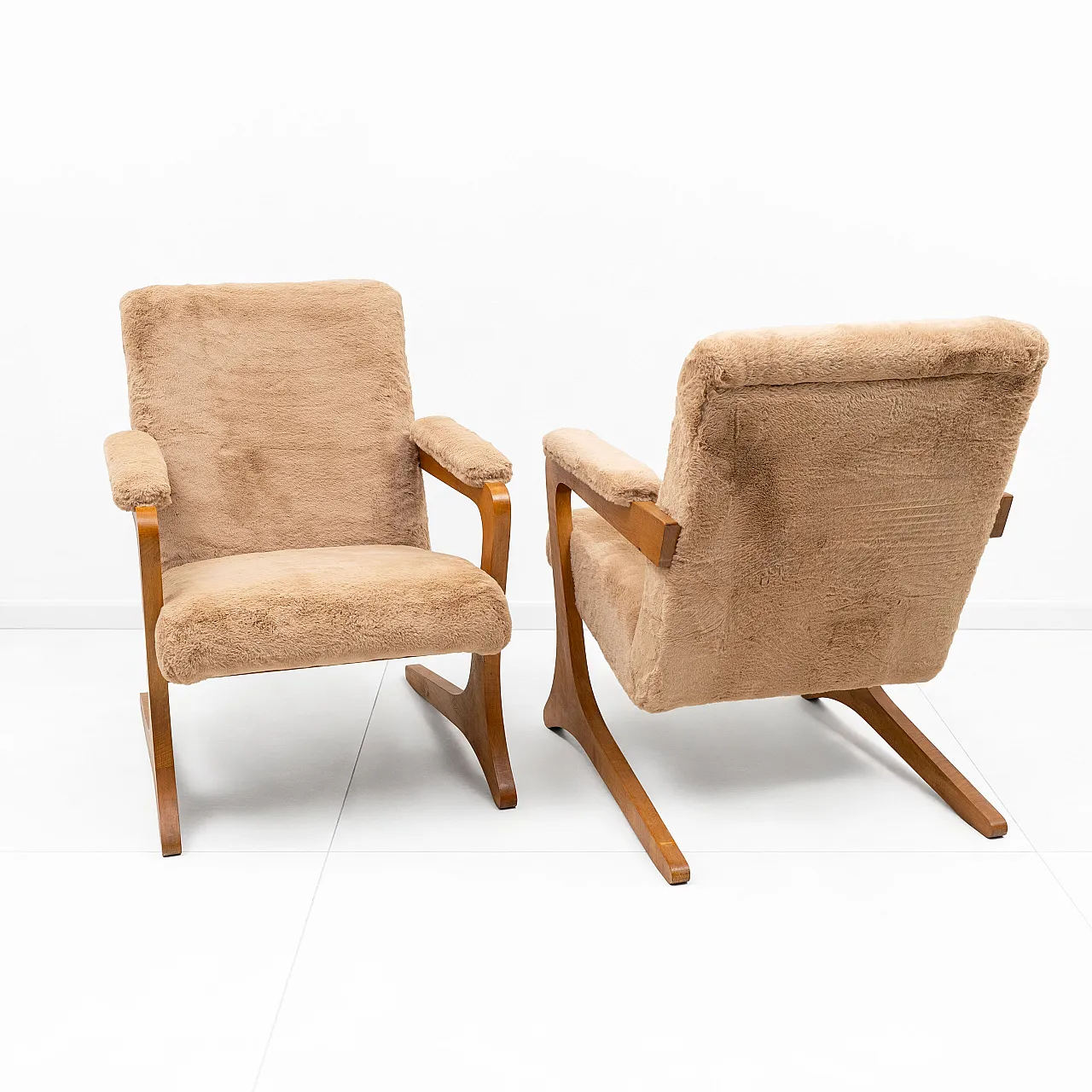 Pair of "Zeca" deck chairs attributed to José Zanine Caldas, 1960 1