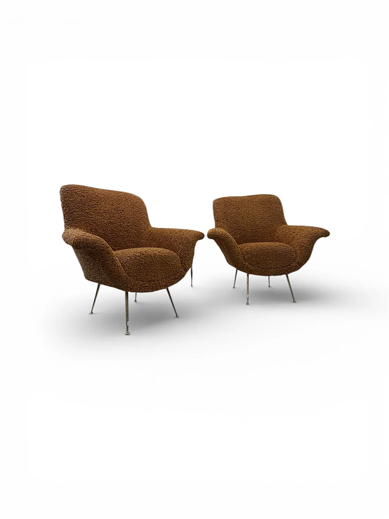 Pair of armchairs by Gigi Radice, 1970s 1