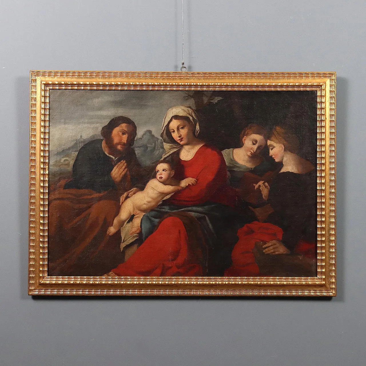 Sacred Conversation, oil on canvas, 18th century 1