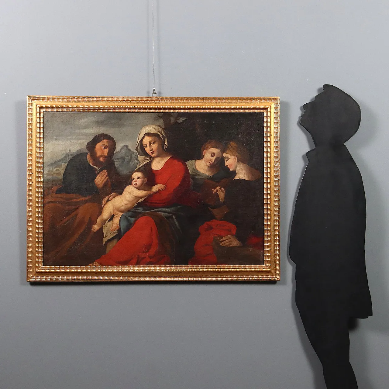 Sacred Conversation, oil on canvas, 18th century 2