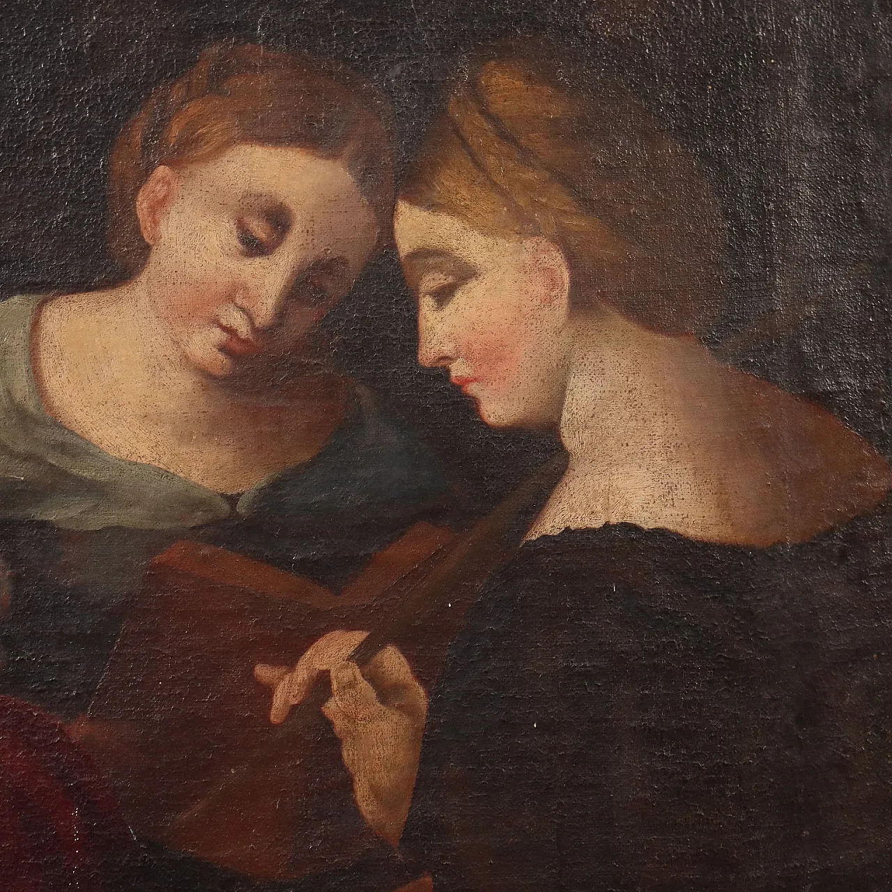 Sacred Conversation, oil on canvas, 18th century 6