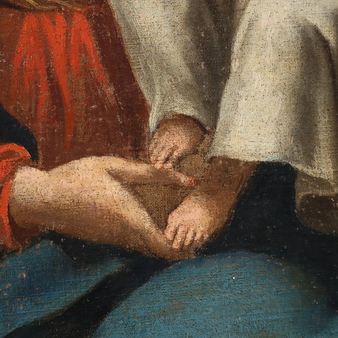 Madonna with Child Crowned, oil on canvas, 17th century 6