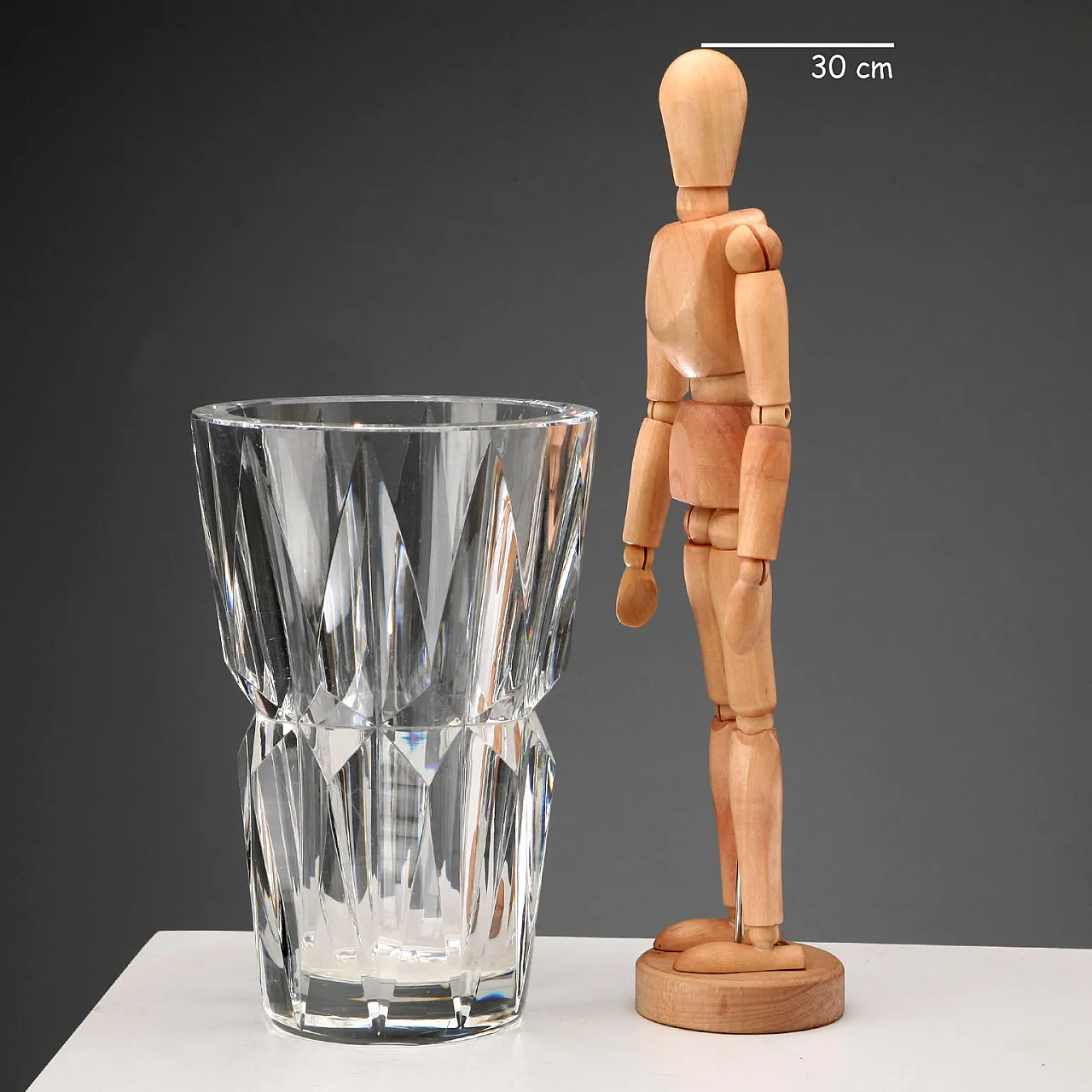 Vaso in cristallo Manifattura Saint Louis, '900 2