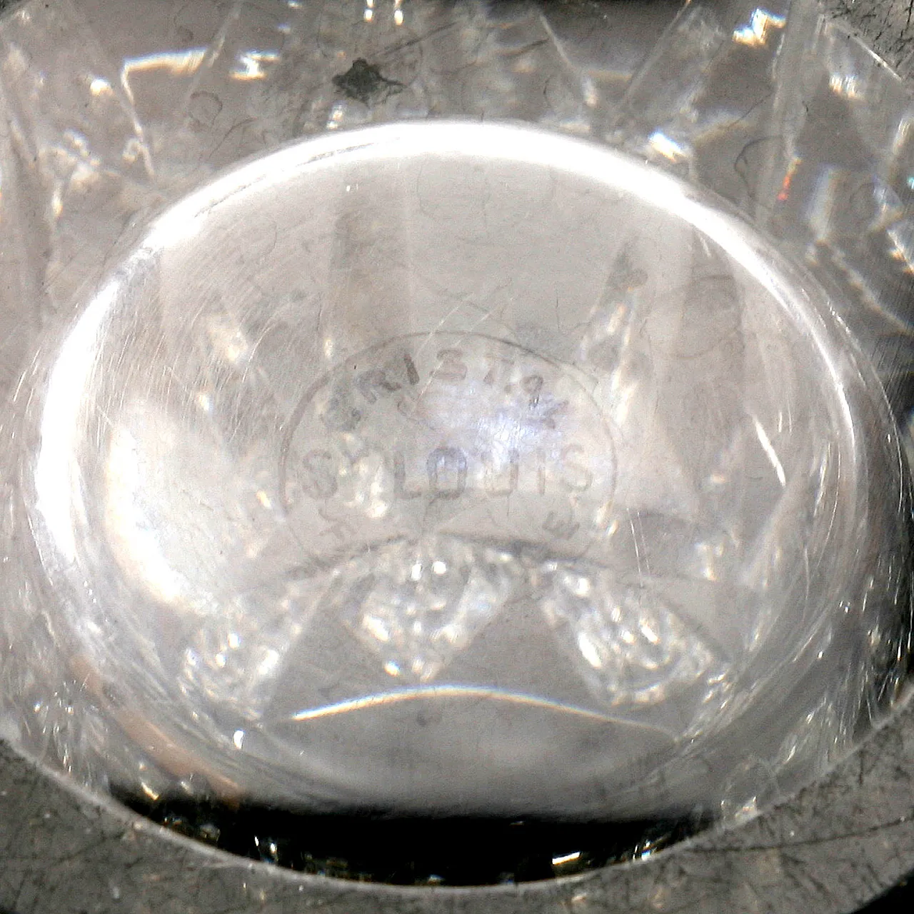 Vaso in cristallo Manifattura Saint Louis, '900 7
