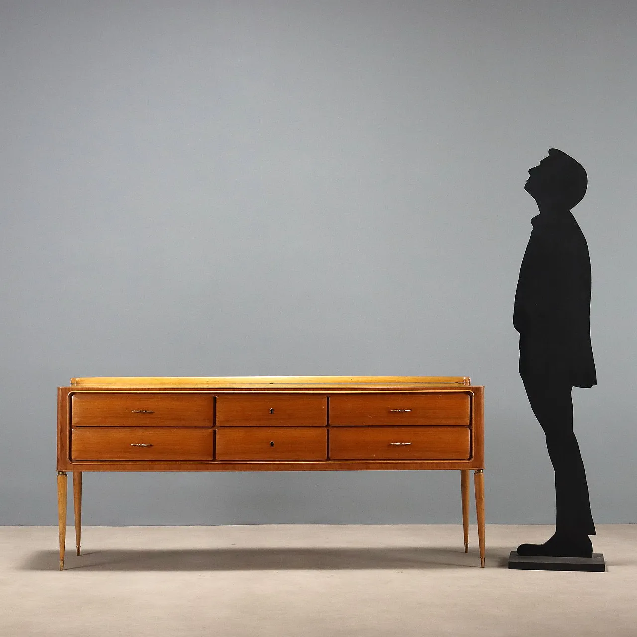 Comò in legno, anni '60 3