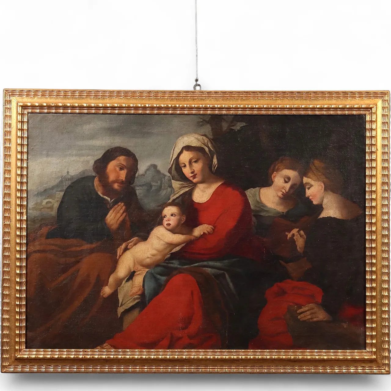 Sacred Conversation, oil on canvas, 18th century 11