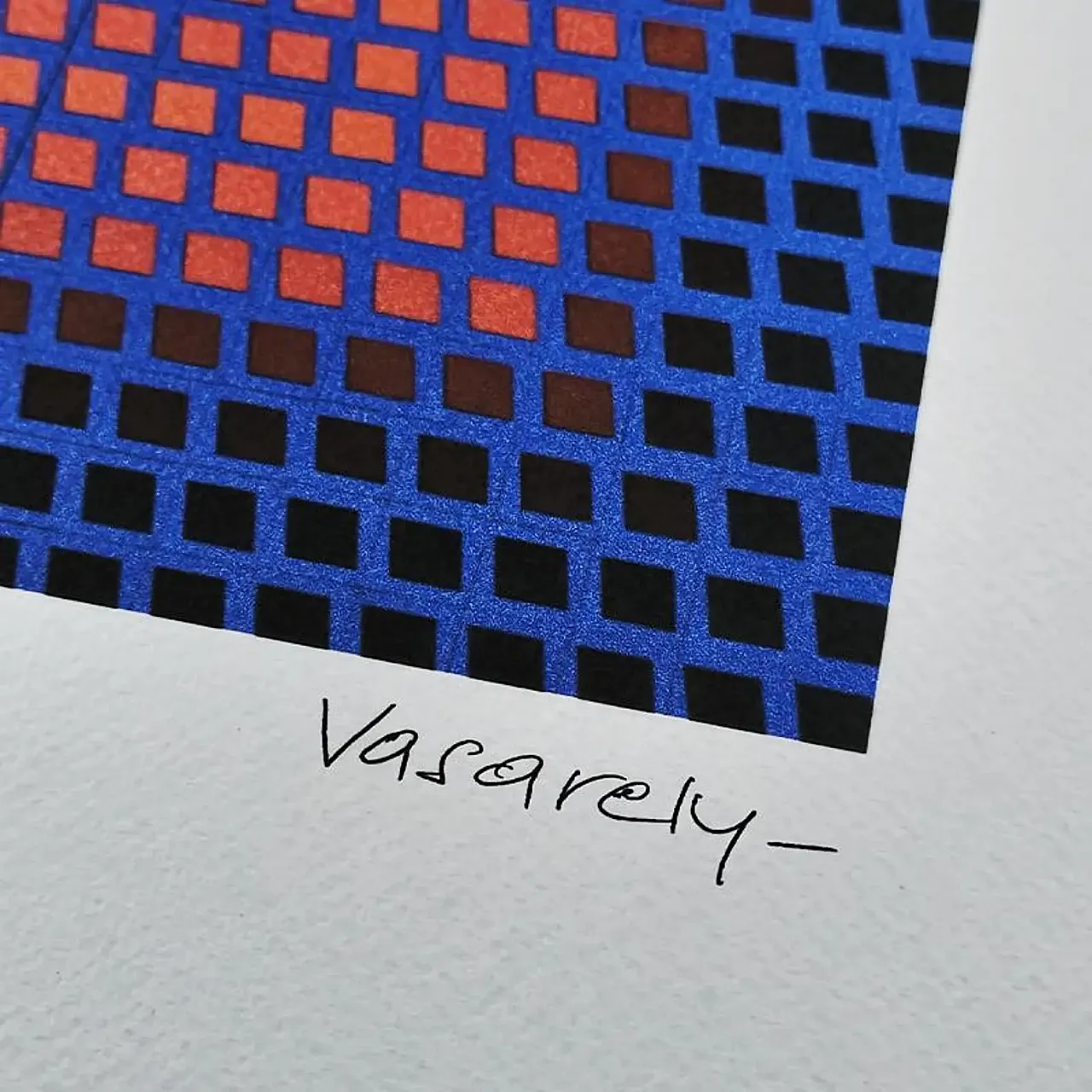 Victor Vasarely limited numbered edition lithograph, 1970s 3