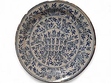 Piatto Maiolica Delft Olanda epoca 700'