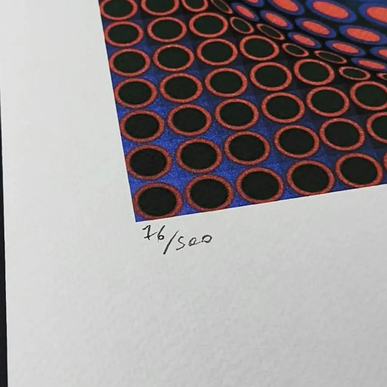 Victor Vasarely limited numbered edition lithograph, 1970s 4